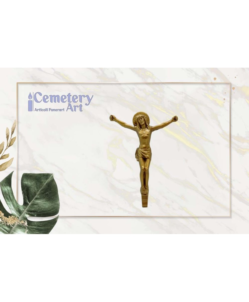 Applicazione di Cristo con aureola cm. 18