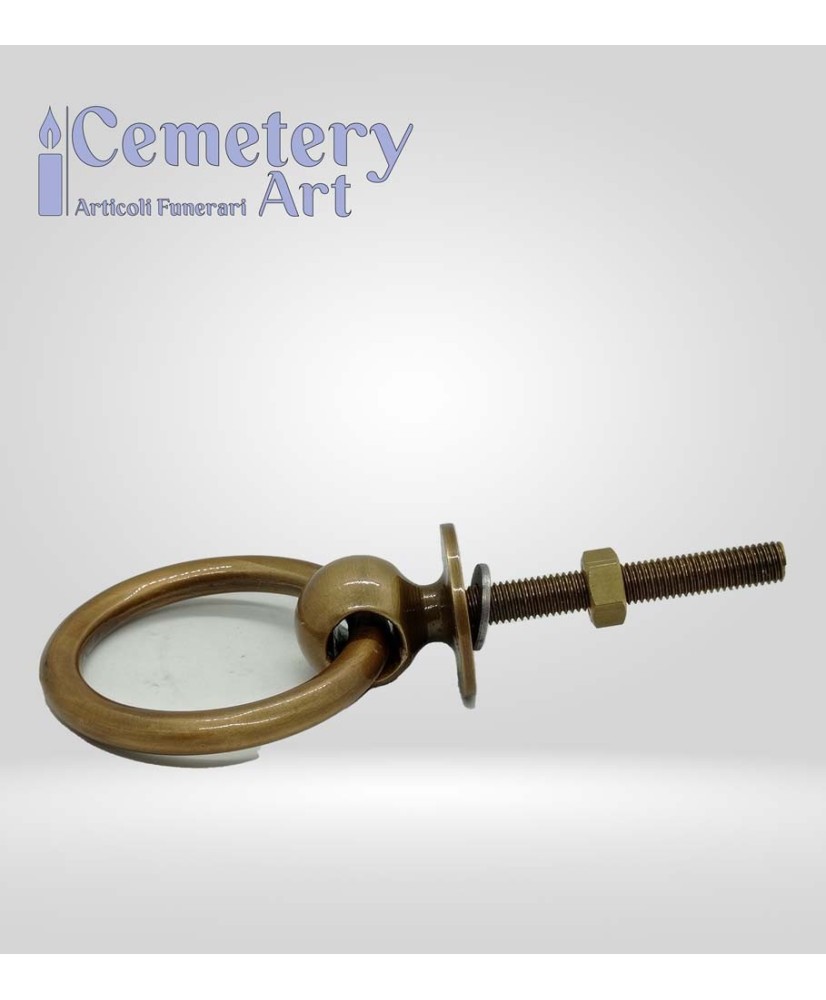 Anellone in bronzo tipo pesante cm. 10